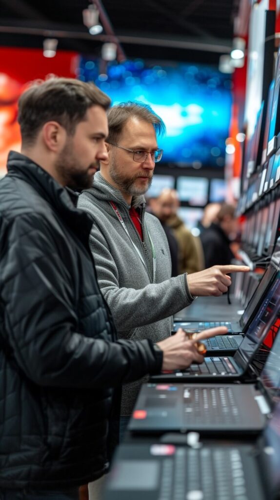 Laptops shopping